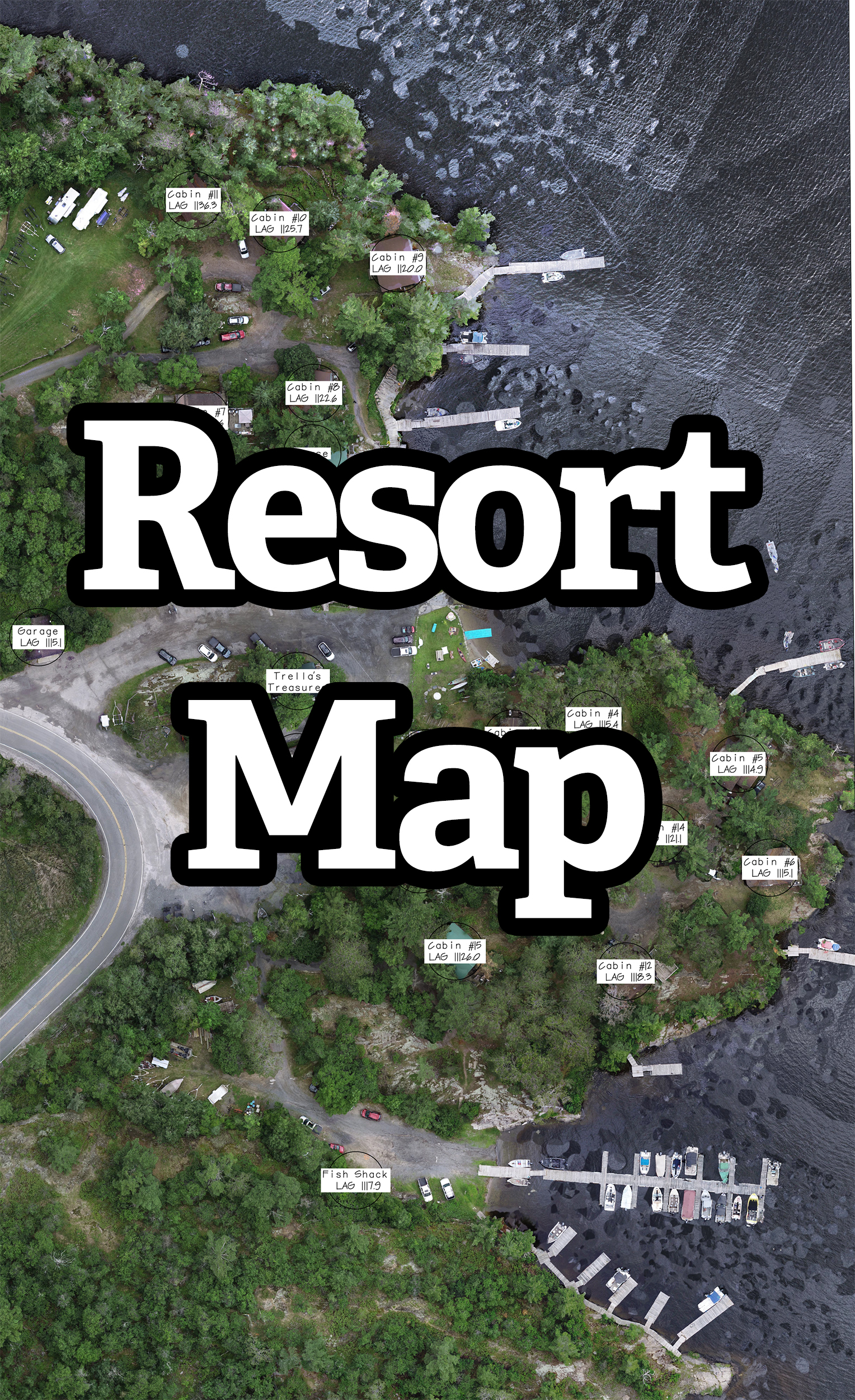 Island View Lodge Resort Map